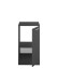 Spülenschrank >LAUNDREEZY< in Anthrazit, Holzwerkstoff - 50x93x68cm (BxHxT)