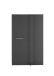 Eckschrank >LAUNDREEZY< in Anthrazit, Holzwerkstoff - 100x162x68cm (BxHxT)