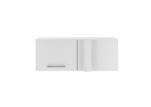 Aufsatzschrank >LAUNDREEZY< in weiß, Holzwerkstoff - 100x38x68cm (BxHxT)