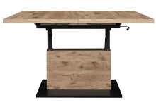 Couchtisch >Lift< verstellbar, viking oak Dekor /...