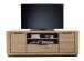 Lowboard >GRENO< in natur geölt, Wildeiche teilmassiv - 183x65x54cm (BxHxT)