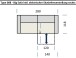 Big-Sofa >Wolve< 1x elektr. Sitzverstellung, Cord dunkelgrau - 280x108x118cm (BxHxT)