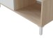 Wohnzimmer-Set >BROOKLYN< in Canadian Eiche/Artik Weiß - 130x47x41 (BxHxT)