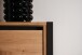 Schuhkipper >Denver< 3 Klappen, Dekor Artisan Eiche Dekor / anthrazit - 70x125x25cm (BxHxT)