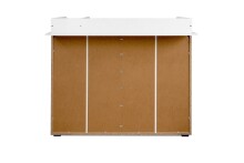 Wickelkommode >Image< 2 Türen, 1 Schublade, Wickelaufsatz, Weiß - 120x102x77cm (BxHxT)