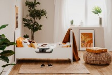 Umbauseiten >Image Landwood< in Weiß - 139x27x2,2cm (BxHxT)