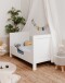 Umbauseiten >Image Landwood< in Weiß - 139x27x2,2cm (BxHxT)