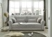 Schlafsofa >ANGELINA LUX.3DL< Liegefläche 198x165cm, dove - 250x95x125 (BxHxT)