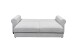 Schlafsofa >ANGELINA LUX.3DL< Liegefläche 198x165cm, dove - 250x95x125 (BxHxT)