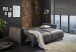 Schlafsofa >DOLAN Lux.3DL< Liegefläche 160x197cm, anthrazit - 245x85x155 (BxHxT)