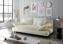 Schlafsofa >SUNNY 2 Lux.3DL Schlafs.<...