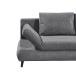 Schlafsofa >SUNNY Lux.3DL Schlafsofa< Liegefläche 140x210cm, in anthrazit - 212x76x101 (BxHxT)