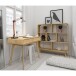 Bücherregal >Janne< in Natur - 122x126x29cm (BxHxT)