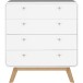 Kommode >Janne< in Weiß - 80x88x39cm (BxHxT)