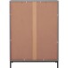 Highboard >Lykke< in Grau - 80x110x35cm (BxHxT)