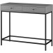 Konsole >Lykke< in Grau - 90x76x35cm (BxHxT)