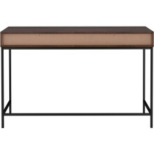 Schreibtisch >Lykke< in Braun - 120x76x50cm (BxHxT)