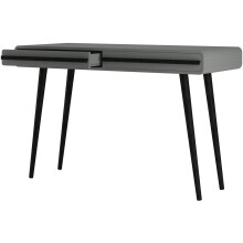 Schreibtisch >Oskar< in Grau - 120x77x50cm (BxHxT)