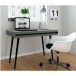Schreibtisch >Oskar< in Grau - 120x77x50cm (BxHxT)