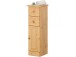 Badkommode >Arvid< in Natur, Kiefer - 30x90x30cm (BxHxT)