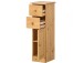Badkommode >Arvid< in Natur, Kiefer - 30x90x30cm (BxHxT)