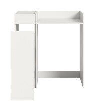 Waschmaschinenumbauschrank >Free< in Weiß - 95x101x60cm (BxHxT)