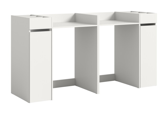 Waschmaschinenumbauschrank >Free< in Weiß - 190x101x60cm (BxHxT)