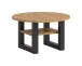 Couchtisch >Seattle< in Grau / Artisan - 75x42x75cm (BxHxT)