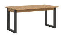 Kulissentisch >Seattle< ausziehbar bis 190cm, Grau...