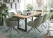 Kulissentisch >Seattle< ausziehbar bis 190cm, Grau / Artisan - 150/190x76x90 (BxHxT)