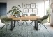Kulissentisch >Seattle< ausziehbar bis 190cm, Grau / Artisan - 150/190x76x90 (BxHxT)