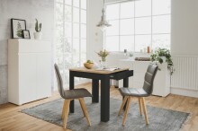 Esstisch >Oslo< mit Schublade, Artisan Oak Dekor /...