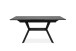 Kulissentisch >Haro< ausziehbar bis 200cm, Dekor Stein dunkel - 160/200x76x90cm (BxHxT