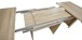 Kulissentisch >DINING TABLES< ausziehbar bis 273cm, Sonoma Eiche Dekor - 140/273x72,8x90cm (BxHxT)