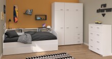 Jugendzimmer-Set >Sleep 41< 4-teilig, Bett,...