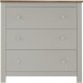 Kommode >Helmer< in Natur - 79x81x35cm (BxHxT)