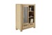 Highboard >SILIAS< in Wildeiche geölt, Wildeiche teilmassiv - 109x140x45cm (BxHxT)