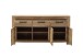 Sideboard >SILIAS< in natur geölt, Weildeiche teilmassiv - 172x85x45 (BxHxT)