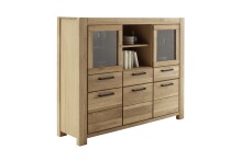 Highboard >SILIAS< in Wildeiche geölt,...