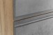 Midischrank >Paris< in Betongrau/ Wotaneiche, MDF - 65x130x35cm (BxHxT)