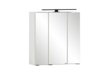 Spiegelschrank >Lyon< in weiß - 60x64x20cm...