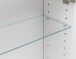 Spiegelschrank >Lyon< in weiß - 80x64x20cm (BxHxT)