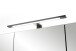 Spiegelschrank >Lyon< in Wotaneiche - 80x64x20cm (BxHxT)