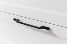 Waschtisch >Lyon< in weiß, MDF - 80x63x47cm (BxHxT)