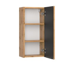 Hängeschrank >Nizza< in Wotaneiche-Dekor - 30x64x20cm (BxHxT)