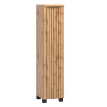 Midischrank >Nizza< in Wotaneiche-Dekor - 30x130x35cm (BxHxT)