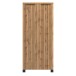 Midischrank >Nizza< in Wotaneiche-Dekor - 60x130x35cm (BxHxT)