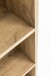 Midischrank >Nizza< in Wotaneiche-Dekor - 60x130x35cm (BxHxT)