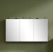 Badezimmerspiegelschrank >Nizza< in Wotaneiche-Dekor - 120x64x20cm (BxHxT)