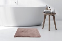 Badematte >Rabbit< in Rosa, 100% Polyester -...